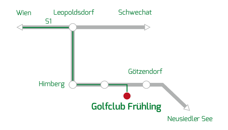 Anfahrtsplan GC Frühling
